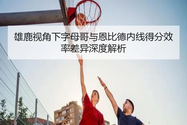 雄鹿视角下字母哥与恩比德内线得分效率差异深度解析